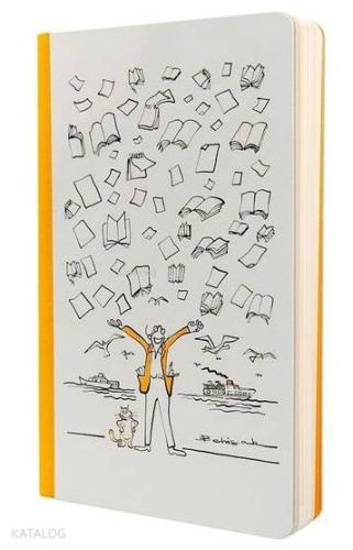 Defter - Vapurlu Kedili Adam (Ciltli)