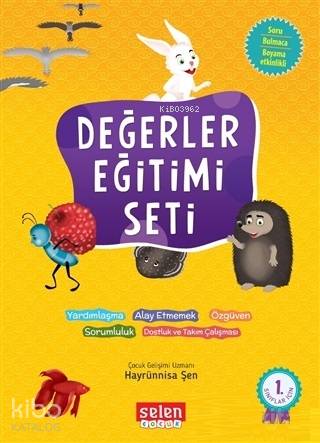 Değerler Eğitimi Seti (5 Kitap Takım) | Hayrünnisa Şen | Selen Yayınev
