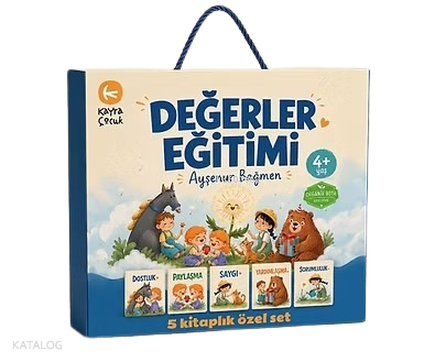 Değerler Eğitimi Seti (5 Kitap) | Ayşenur Bağmen | Kayra Çocuk