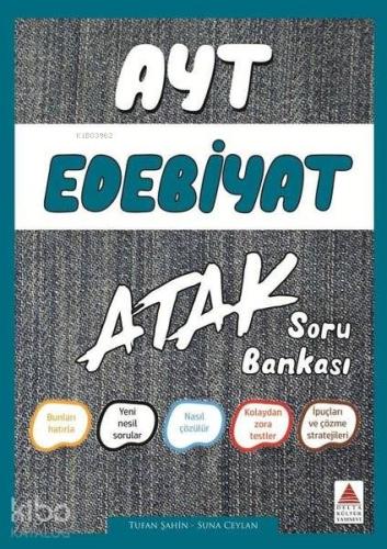 Delta Kültür Yayınları AYT Edebiyat Atak Soru Bankası Delta Kültür
