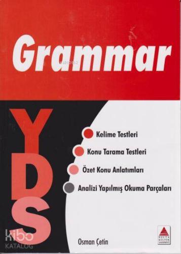 Delta Kültür Yayınları Grammar Tests For YDS Delta Kültür