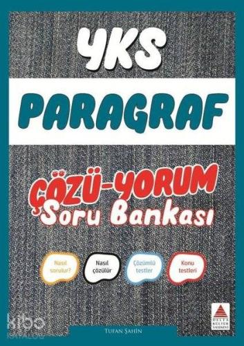 Delta Kültür Yayınları YKS Paragraf Çözü-Yorum Soru Bankası Delta Kültür