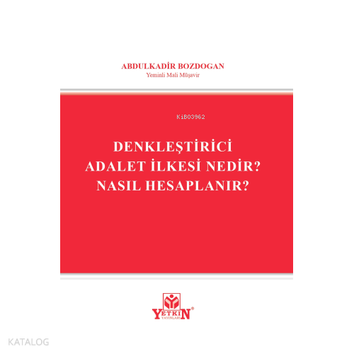 Denkleştirici Adalet İlkesi Nedir? Nasıl Hesaplanır? | Abdulkadir Bozd