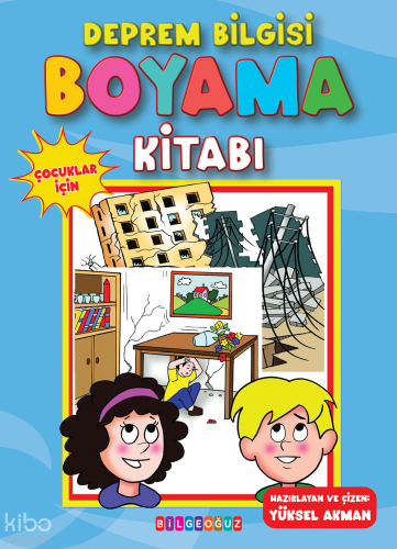 Deprem Bilgisi Boyama Kitabı