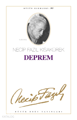 Deprem | Necip Fazıl Kısakürek | Büyük Doğu Yayınları