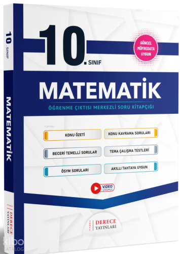 Derece Yayınları 10.Sınıf Matematik Set