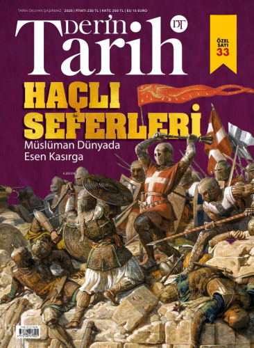 Derin Tarih Dergisi Özel Sayı 33 (Ekim 2025);Haçlı Seferleri Müslüman 