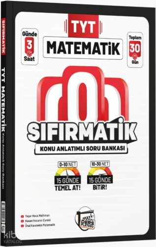 Ders Platosu TYT Matematik Sıfırmatik Konu Anlatımlı Soru Bankası