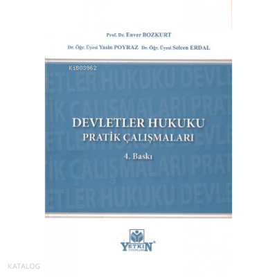 Devletler Hukuku Pratik Çalışmaları