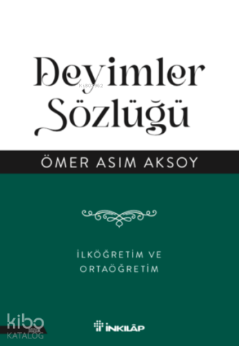 Deyimler Sözlüğü – İlköğretim ve Ortaöğretim