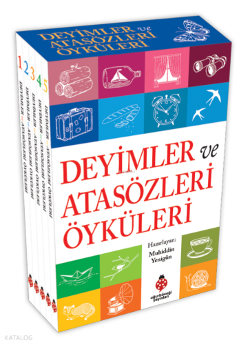 Deyimler ve Atasözleri Öyküleri (5 Kitap) | Muhiddin Yenigün | Uğurböc
