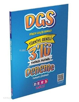 DGS 3 'Lü Fasikül Fasikül Deneme Sınavı Ders Koçu