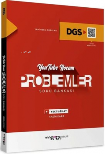DGS Youtube Hocam Problemler Soru Bankası Marka Yayınları