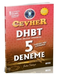 DHBT Cevher 5 Deneme PDF Çözümlü