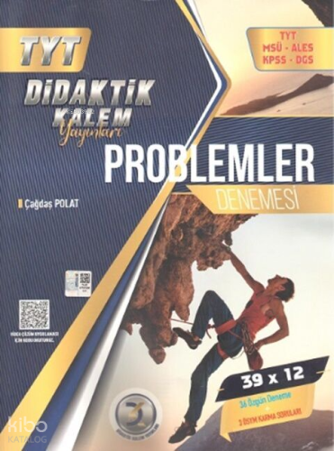 Didaktik Kalem TYT Problemler 39 x 12 Denemesi | Çağdaş Polat | Didakt