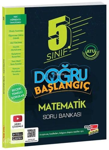 Dikkat Atölyesi 5. Sınıf Matematik Doğru Başlangıç Soru Bankası | Kole