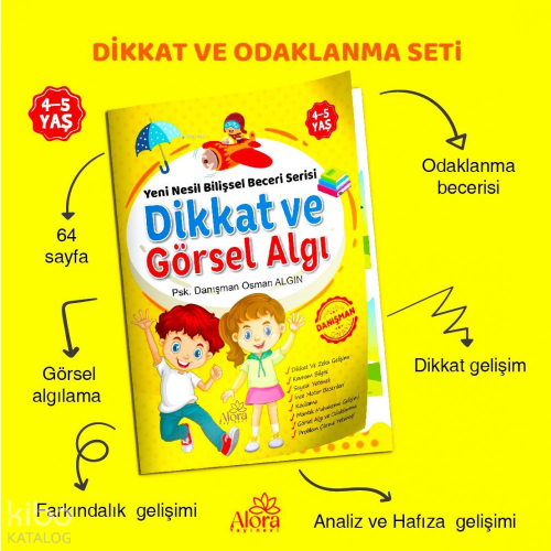 Dikkat ve Görsel Algı | Osman Algın | Alora Yayınevi