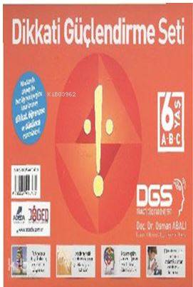 Dikkati Güçlendirme Seti 6 Yaş (3 Kitap Takım) | Osman Abalı | Adeda Y