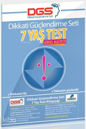 Dikkati Güçlendirme Seti (7 Yaş) Test; Görsel Algı Testi | Osman Abalı