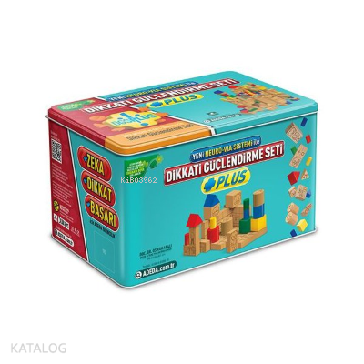 Dikkati Güçlendirme Seti Plus 5 Yaş (Metal Kutulu) | Osman Abalı | Ade
