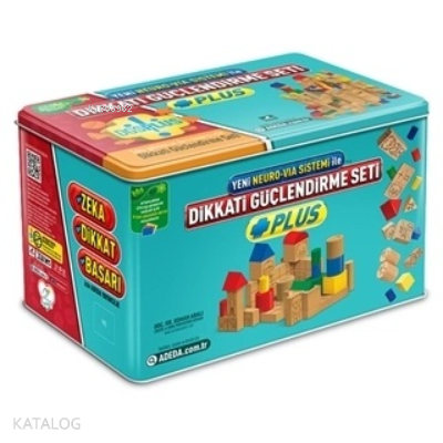 Dikkati Güçlendirme Seti Plus 8 Yaş (Metal Kutu) | Osman Abalı | Adeda
