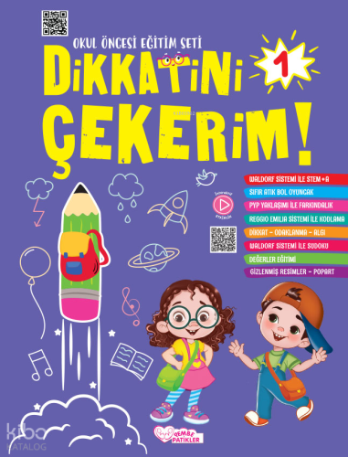 Dikkatini Çekerim Okul Öncesi Eğitim Seti