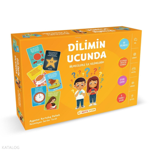 Dilimin Ucunda - Bilmecelerle İlk Kelimelerim