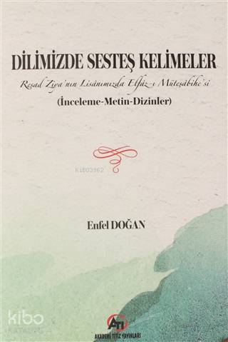 Dilimizde Sesteş Kelimeler