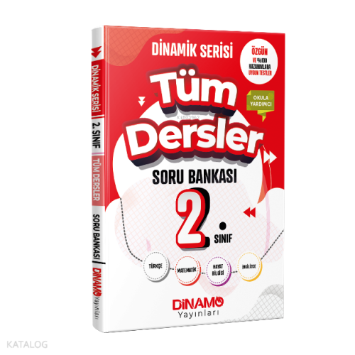 Dinamo 2. Sınıf Tüm Dersler Soru Bankası | Kolektif | Dinamo Yayınları