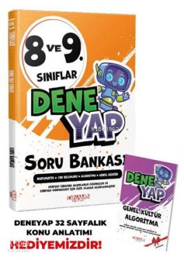 Dinamo 8 ve 9. Sınıflar Dene Yap Soru Bankası | Kolektif | Dinamo Yayı