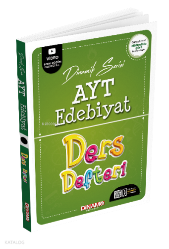 Dinamo Yayınları AYT Edebiyat Dinamik Ders Defteri | Kolektif | Dinamo