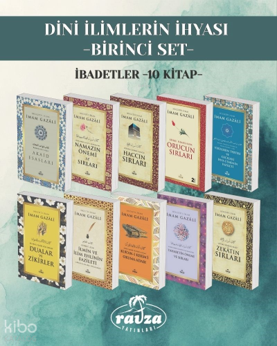 Dini İlimlerin İhyası - Birinci Set; İbadetler (10 kitap) | İmam Gazal