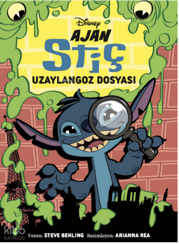 Disney Ajan Stiç - Uzaylangoz Dosyası (Renkli Baskı)