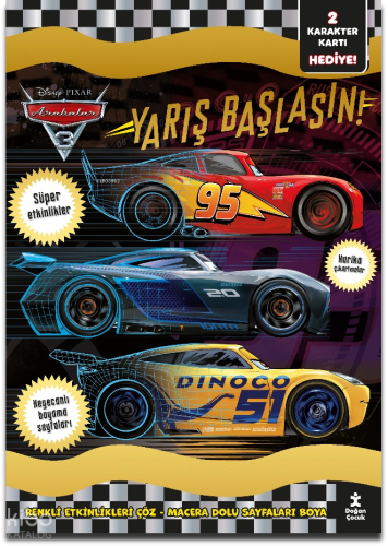 Disney Arabalar - Parıltılı Etkinlikler Kitabı | Kolektif | Doğan Çocu
