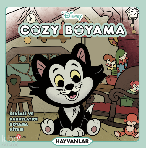 Disney Cozy Boyama;Sevimli ve Rahatlatıcı Boyama Kitabı - Hayvanlar