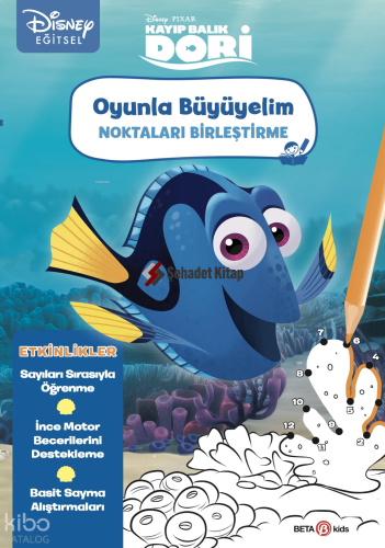 Disney Eğitsel Oyunla Büyüyelim Noktaları Birleştirme - Kayıp Balık Dori