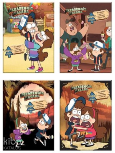 Disney Esrarengiz Kasaba Süper Paket Seti 4 Kitap Takım | Kolektif | B