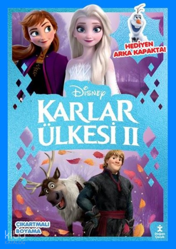 Disney Karlar Ülkesi 2 -Parti Zamanı Çıkartmalı Boyama Kitabı | Kolekt