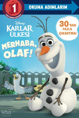 Disney  Karlar Ülkesi - Merhaba, Olaf!;Okuma Adımlarım 1