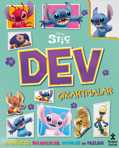 Disney Stiç;Dev Çıkartmalar Etkinlik Kitabı | Kolektif | Doğan Çocuk