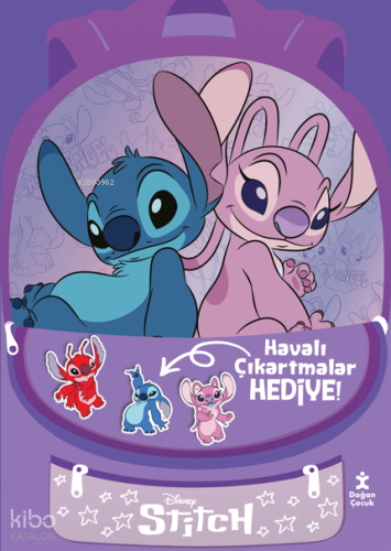 Disney Stitch (Ciltli);Parıltılı Tatil Çantam Etkinlik ve Boyama Kitab