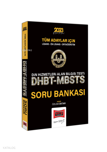 Diyanet İşleri Başkanlığı Tüm Adaylar İçin Din Hizmetleri Alan Bilgisi Testi DHBT-MBSTS Tamamı Çözümlü Soru Bankası