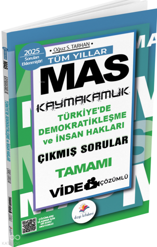 Dizgi Kitap 2025 MAS Kaymakamlık Türkiyede Demokratikleşme ve İnsan Ha