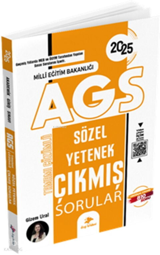 Dizgi Kitap 2025 MEB AGS Sözel Yetenek Video Çözümlü Çıkmış Sorular