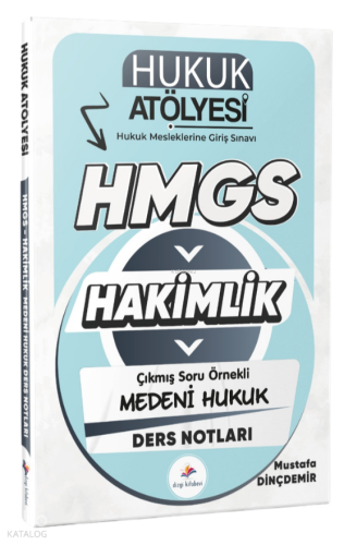 Dizgi Kitap 2026 Hukuk Atölyesi Hakimlik HMGS Hukuk Mesleklerine Giriş