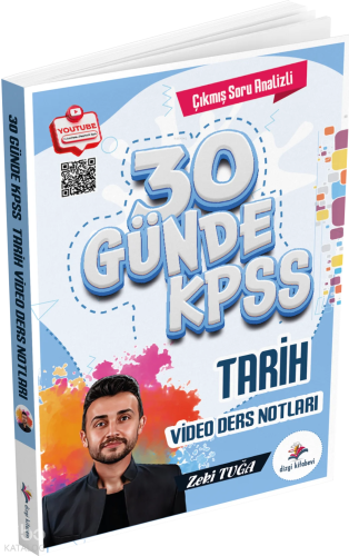 Dizgi Kitap 2026 KPSS 30 Günde Tarih Çıkmış Soru Analizli Video Ders N