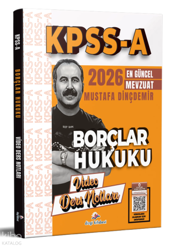 Dizgi Kitap 2026 KPSS A Borçlar Hukuku Video Ders Notları | Mustafa Di