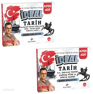 Dizgi Kitap 2026 KPSS MEB-AGS İdeal Tarih Konu Anlatımı (2 Kitap) | Bi
