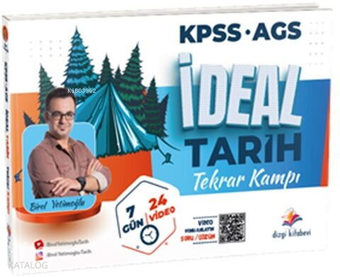 Dizgi Kitap 2026 KPSS MEB AGS İdeal Tarih Video Konu Anlatımlı Tekrar Kampı