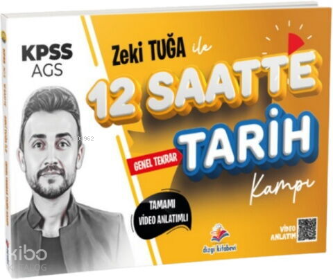 Dizgi Kitap 2026 KPSS Zeki Tuğa ile Tamamı Video Anlatımlı 12 Saatte T